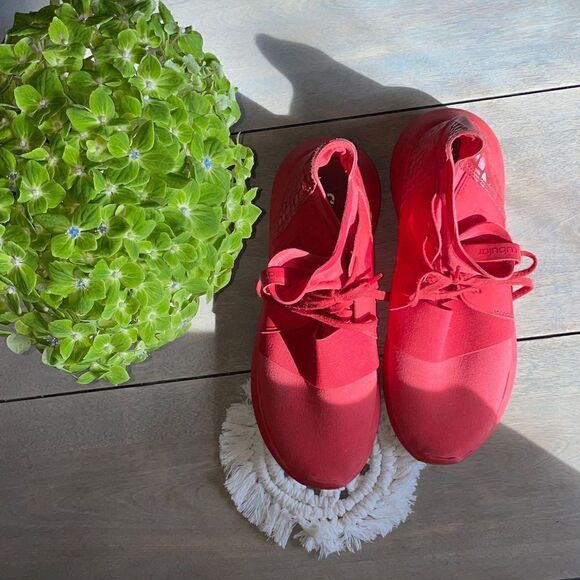 Adidas Tubular Defiant Lush Red SZ 9 - Picture 4 of 7